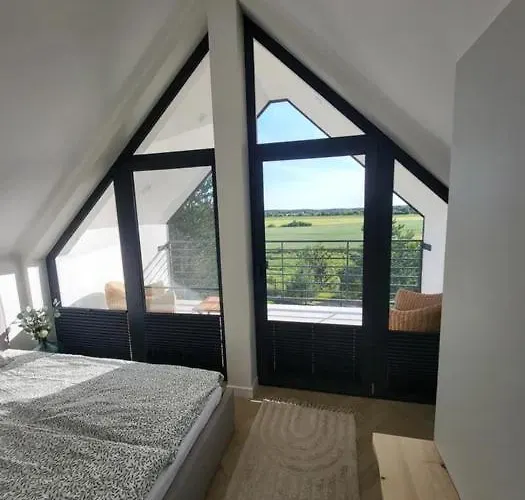 Dom Nad Jeziorem W Borzechowie - Po Horyzont Semesterbostad Borzechowo